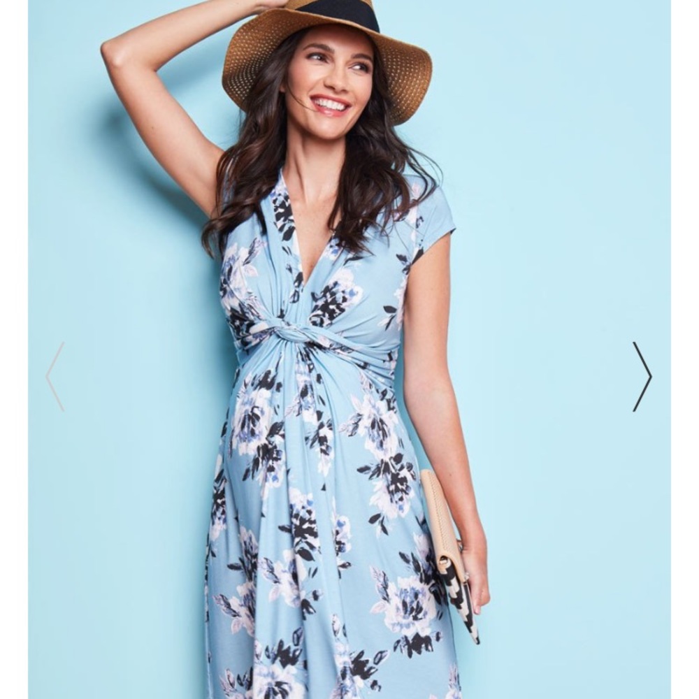 Seraphine knot maternity dress size 2.